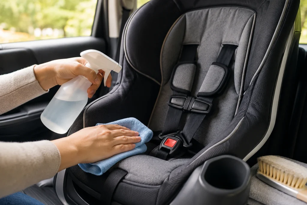 how to remove milk smell from car seat 2