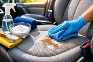 how to remove vomit smell from car seat 1