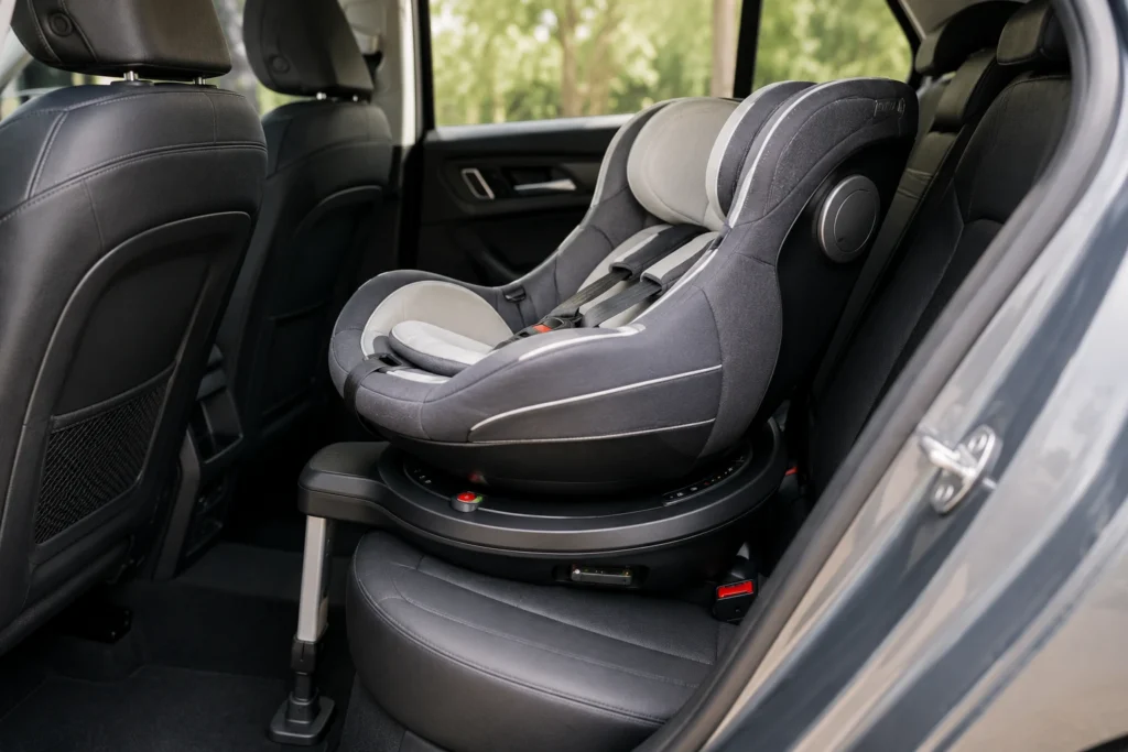 most compact rotating car seat 2