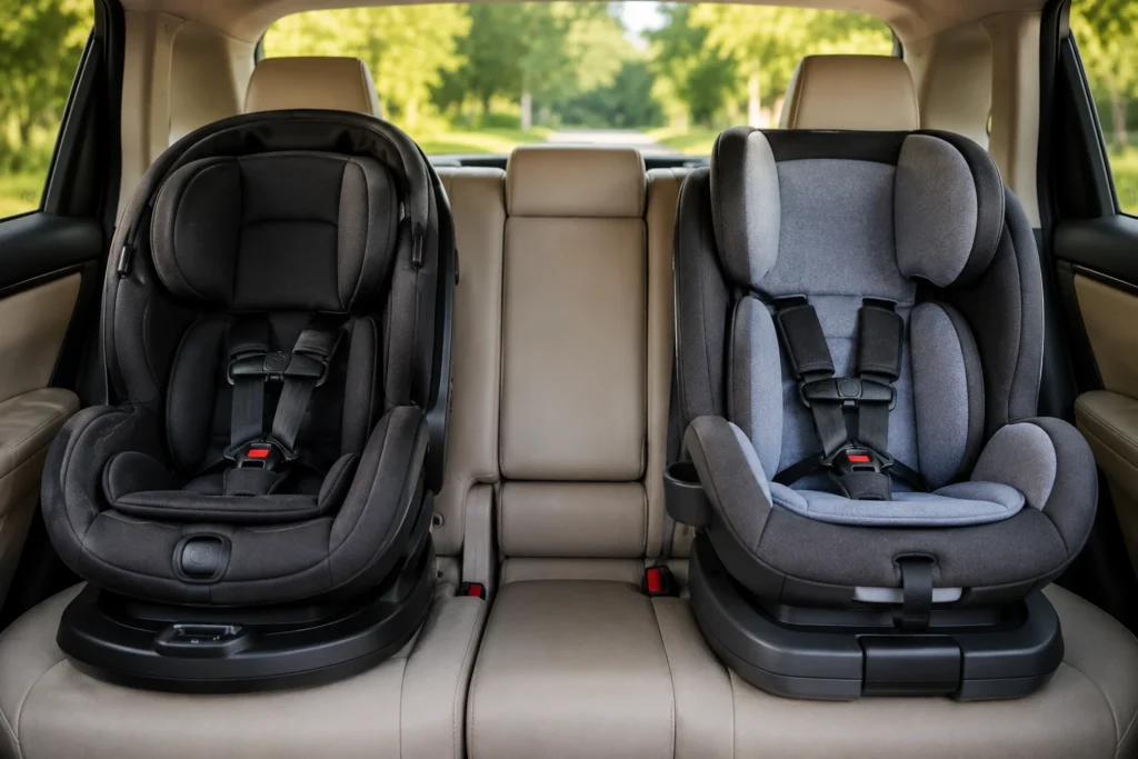 nuna revv vs evenflo revolve 360 2
