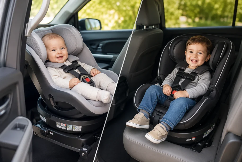 premium vs budget rotating car seats 3