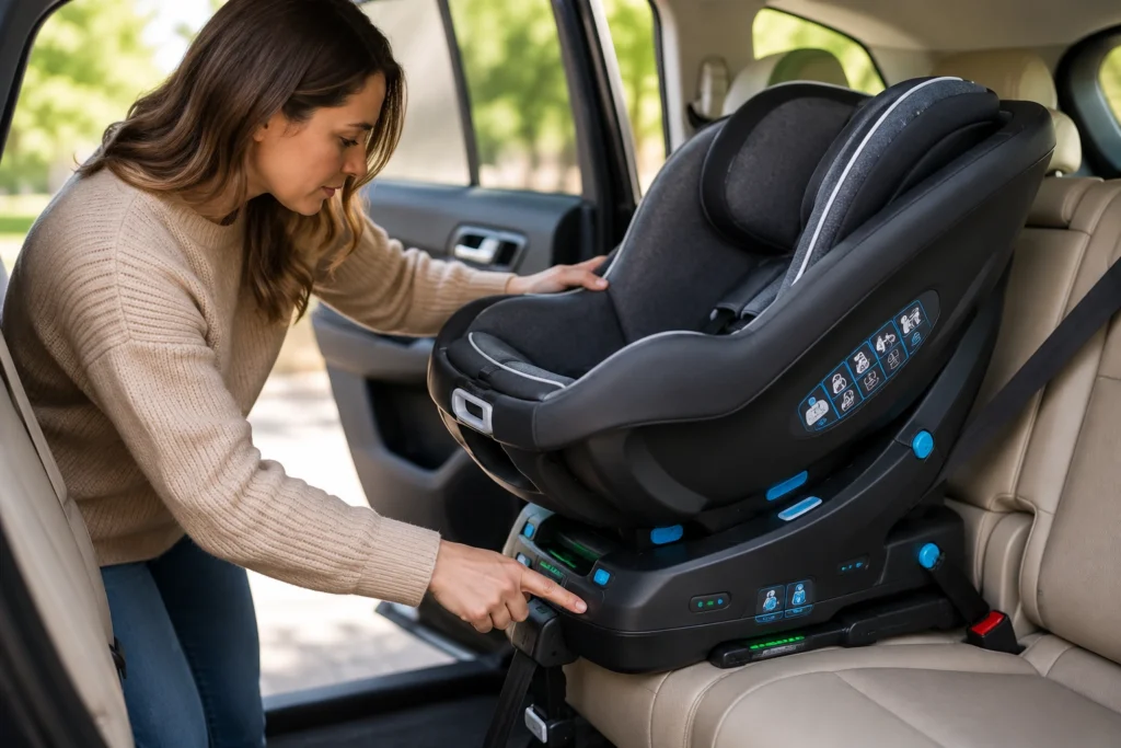 premium vs budget rotating car seats 3