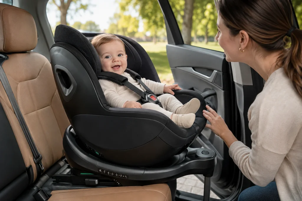 safest rotating car seat 2